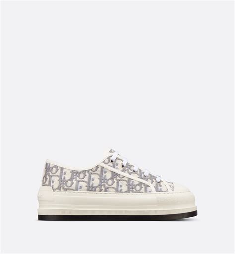 walk'n'dior sneaker stone gray dior oblique embroidered cotton|Walk'n'Dior Sneaker Stone Gray Dior Oblique Embroidered .